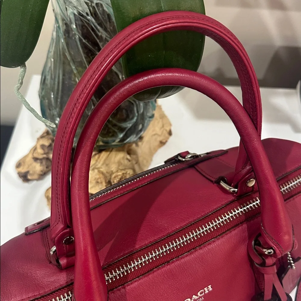 Coach Molly Legacy Leather Satchel